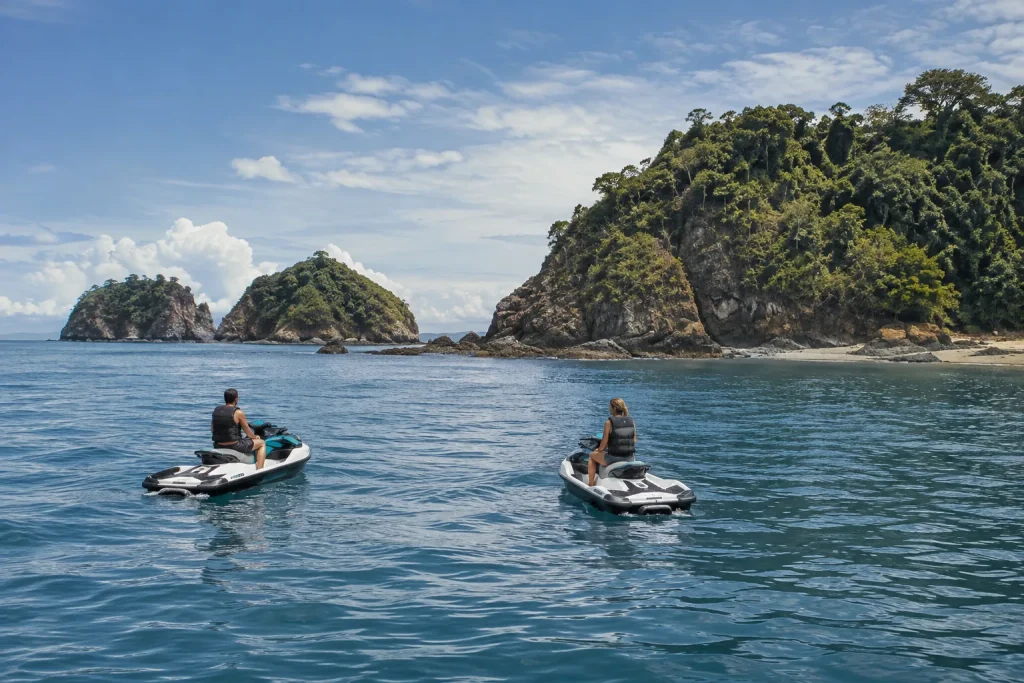 jetski 3 — AI-generated illustrative tour concept; not a photograph of the actual departure or venue